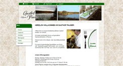 Desktop Screenshot of gasthofpauser.at